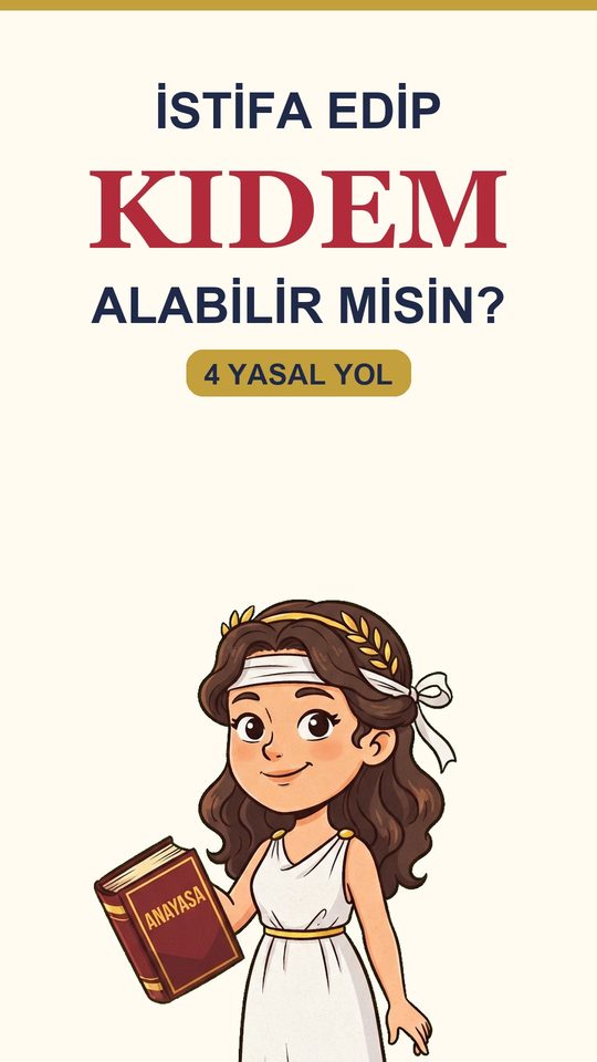 İstifa ettin, kıdem tazminatı alabilir misin? (Kendi isteğinle ayrılıp tazminat almanın 4 yasal yolu) video kapağı